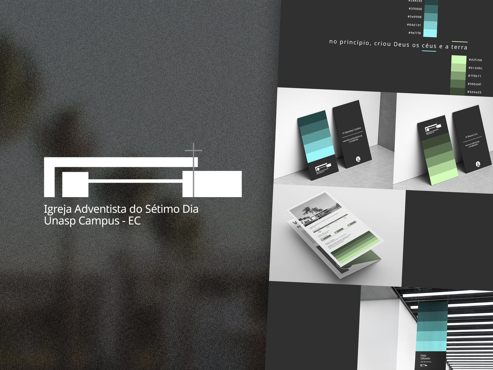 Redesigned visual identity for Unasp-EC Church